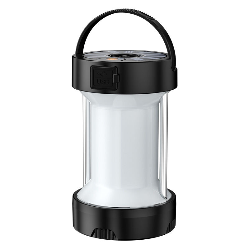 foto del prodotto zvd luce da tenda pieghevole impermeabile, portatile e versatile nero 