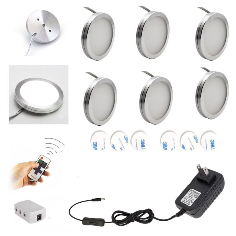 foto del prodotto zvd luce led per mobile da cucina da 12 w con telecomando rf, bianco freddo 6500 k