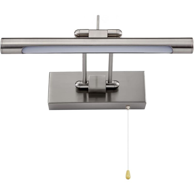 foto del prodotto zvd luce per specchio da bagno a led con interruttore applique da parete regolabile ip44 per specchio da trucco, 4000k, 35cm 6w