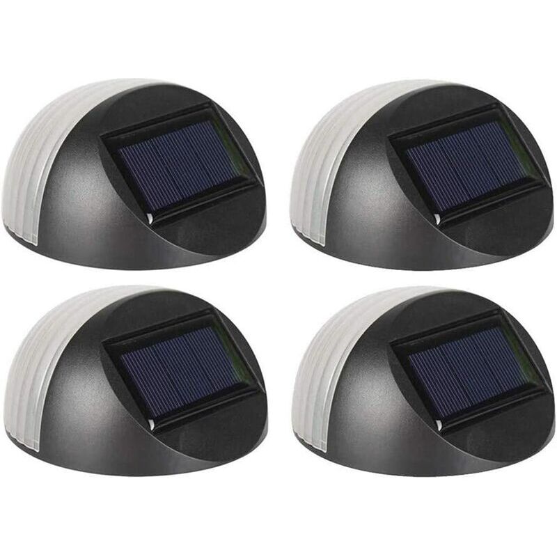 foto del prodotto zvd luci solari per esterni luci solari da giardino luci solari per esterni luci solari per recinzione luci solari per esterni 4 pezzi