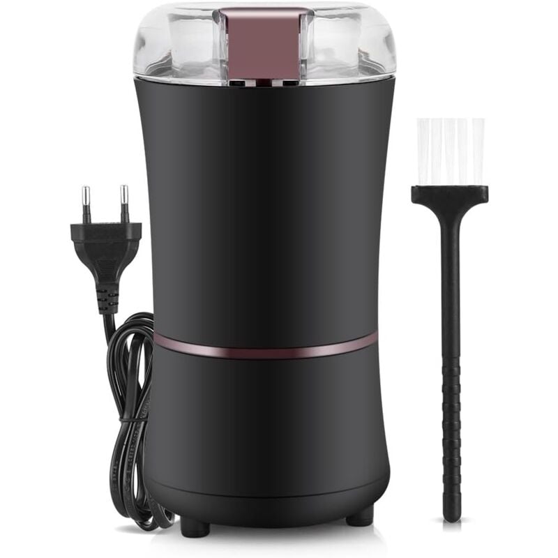 foto del prodotto zvd macinacaff elettrico, macinacaff elettrico da 150 w, macinacaff per chicchi e spezie con lama in acciaio inossidabile