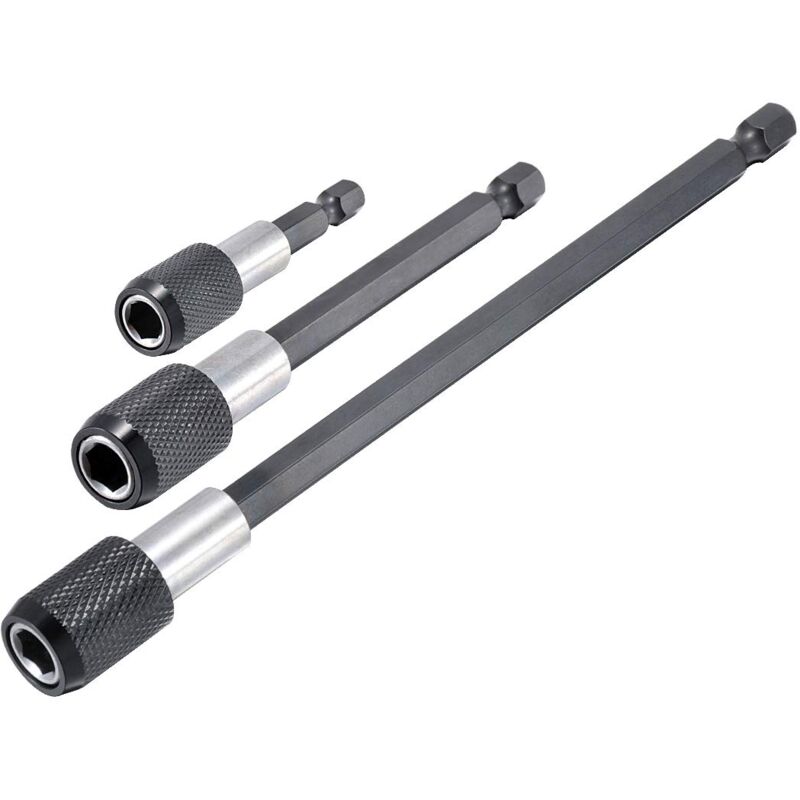 foto del prodotto zvd magnetic screwdriver bit holder 2 4 6 1 4 hex shank quick change drill bit extension kit 3 piece