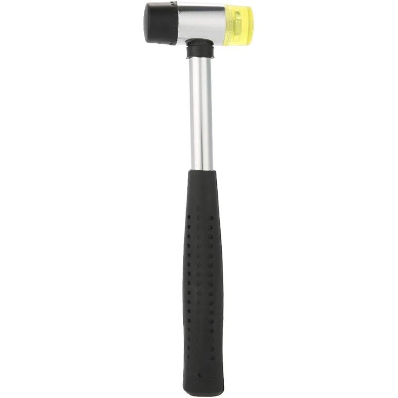 foto del prodotto zvd manico in acciaio da 25 mm utensile manuale multifunzionale con doppia testa in gomma