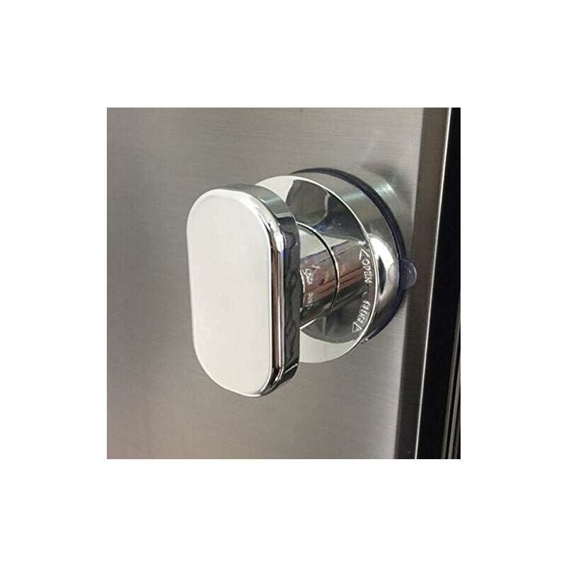 foto del prodotto zvd maniglia per porta in vetro a specchio con ventosa potente, bracciolo a parete per frigorifero, bagno e cassetto maniglia per doccia con