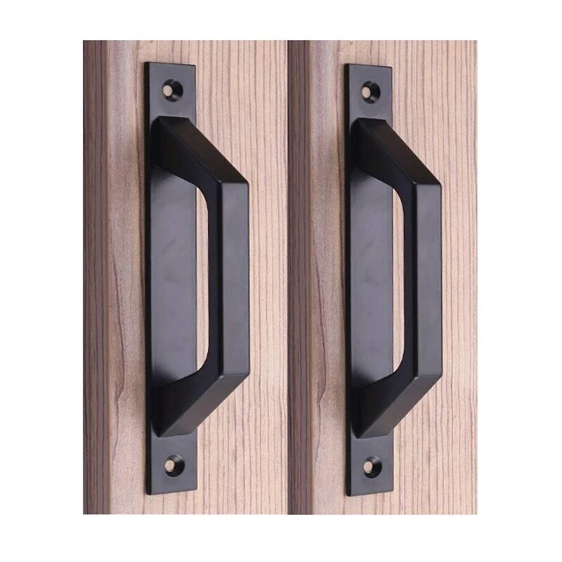 foto del prodotto zvd maniglie per porte in lega di alluminio nero per balcone camera da letto e cucina confezione da 2 