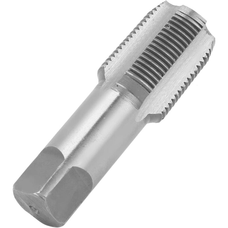foto del prodotto zvd maschio per tubi npt da 3 4 , utensile per riparazione filettature hss standard in argento