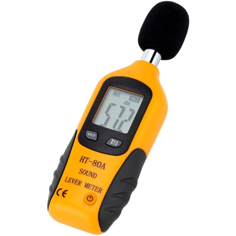 foto del prodotto zvd mengshen sound level meter 30130dba misuratore di decibel professionale con display retroilluminato