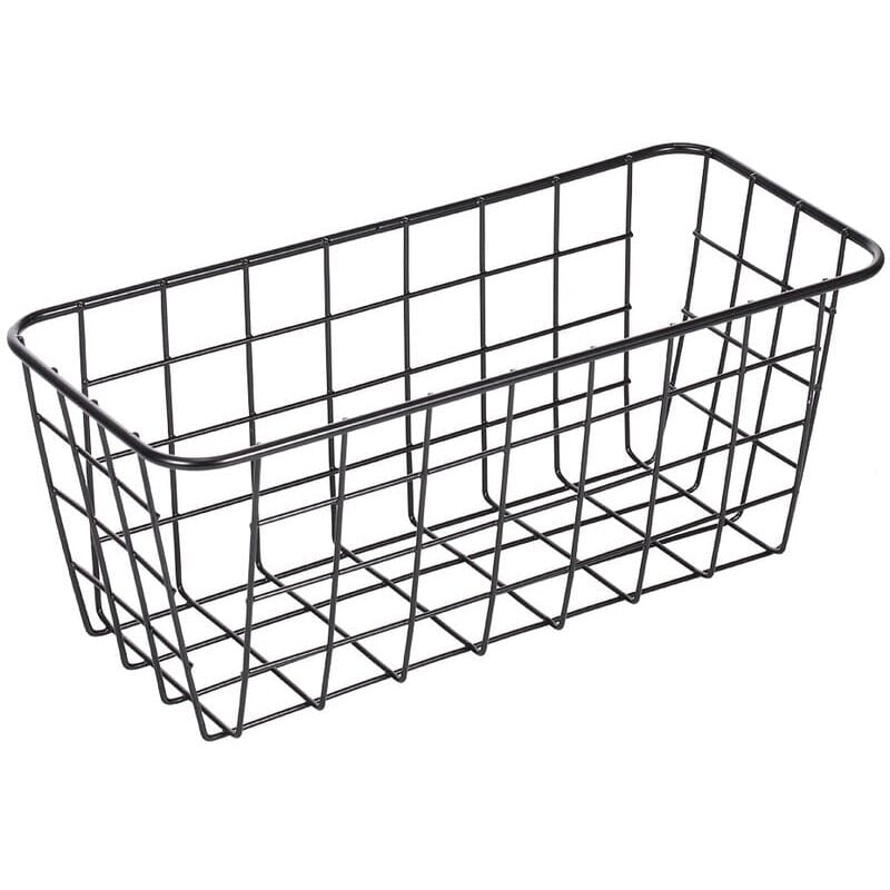 foto del prodotto zvd metal storage basket, no drilling bathroom shelf organizer, creative shelf wall mount