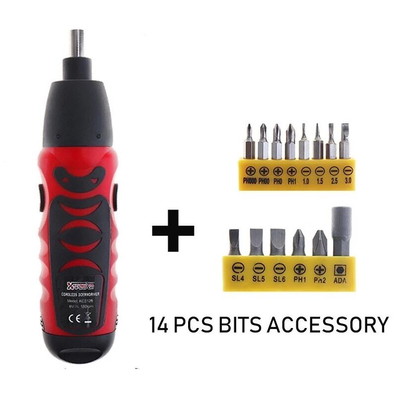 foto del prodotto zvd mini cacciavite elettrico senza fili utensili da trapano a batteria
