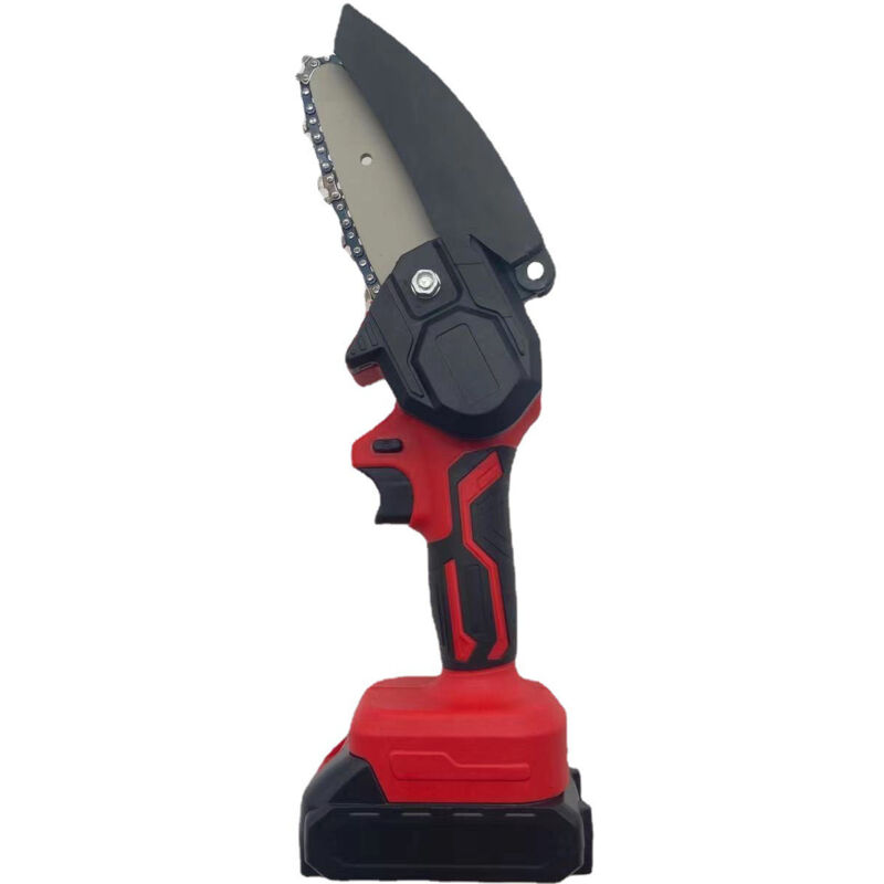 foto del prodotto zvd mini motosega a batteria da 4 con caricabatteria e 1 batteria per taglio legno e potatura rami