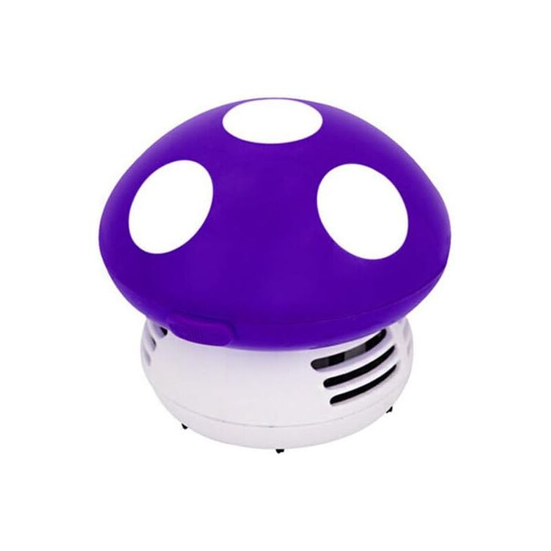 foto del prodotto zvd mini table desk push car vacuum cleaner purple 