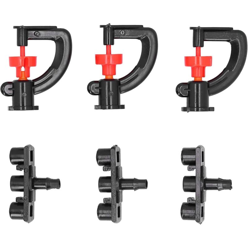 foto del prodotto zvd mist sprinkler, 20set mist sprinkler irrigation nozzle sprinkler head g type sprinkler nozzle 180 refractive sprinkler atomizing nozzle for