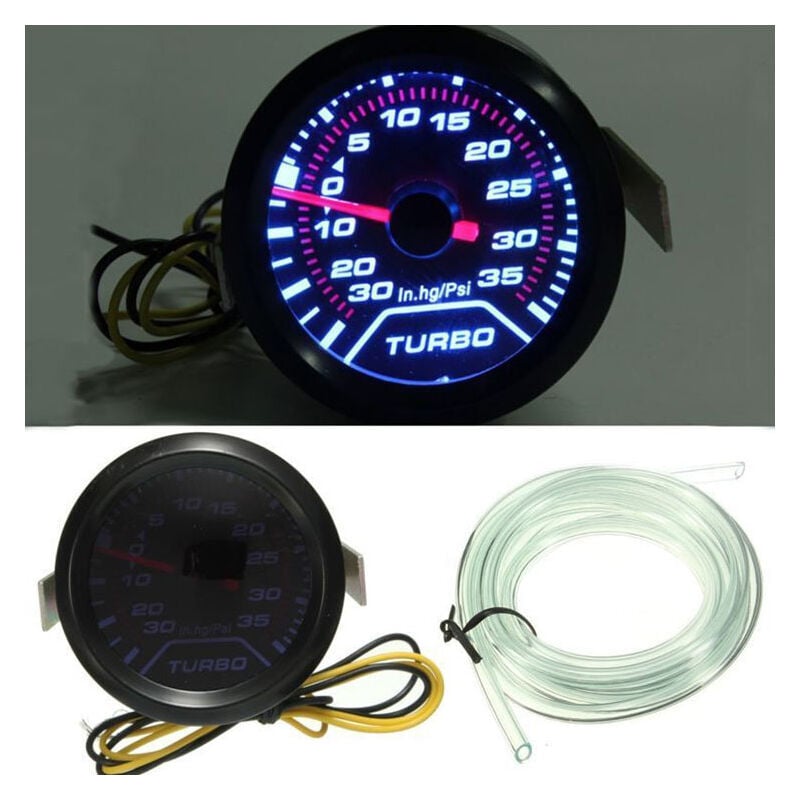 immagine 0 del prodotto zvd misuratore di pressione turbo boost manometro turbo universale per auto