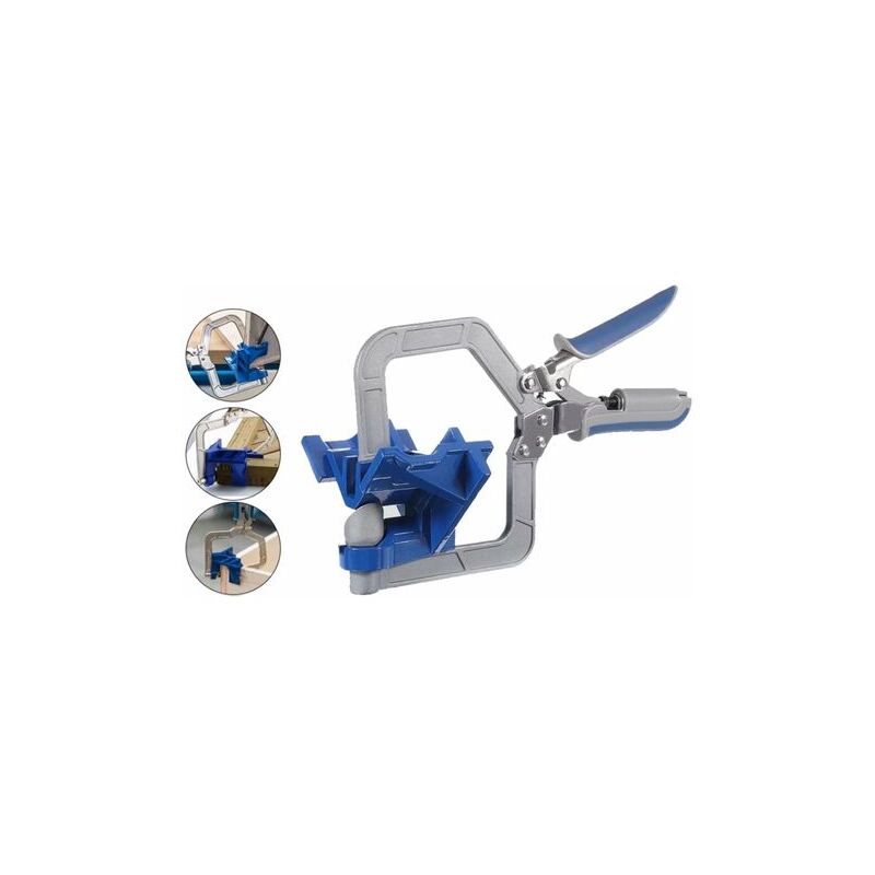 foto del prodotto zvd morsetto a c antiruggine morsetto ad angolo retto per impieghi gravosi, kit di serraggio premium