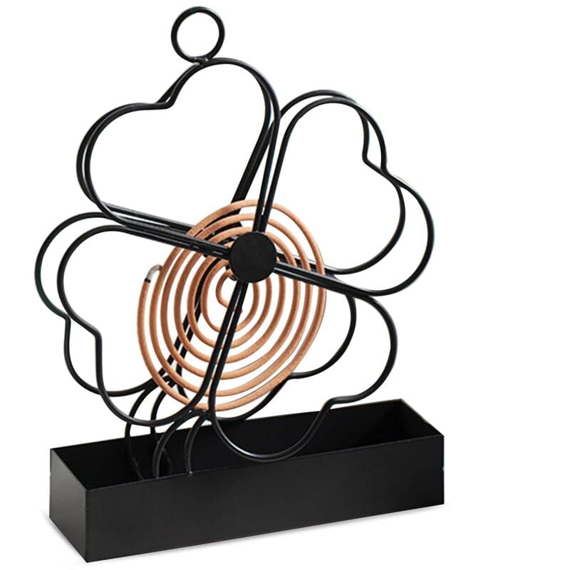 foto del prodotto zvd mosquito coil holder, mosquito killer incense holder, spiral mosquito coil holder iron mosquito coil frame insect killer incense holder for