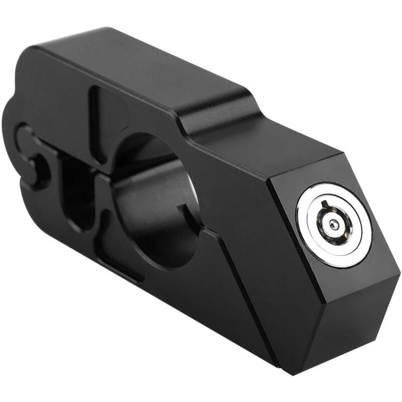 foto del prodotto zvd motorcycle brake lock, universal aluminum alloy handlebar safety lock, motorcycle handlebar lock, brake lever, safety lock