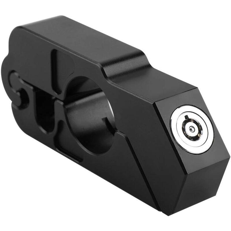 foto del prodotto zvd motorcycle brake lock, universal aluminum alloy handlebar safety lock, motorcycle handlebar lock, brake lever, safety lock