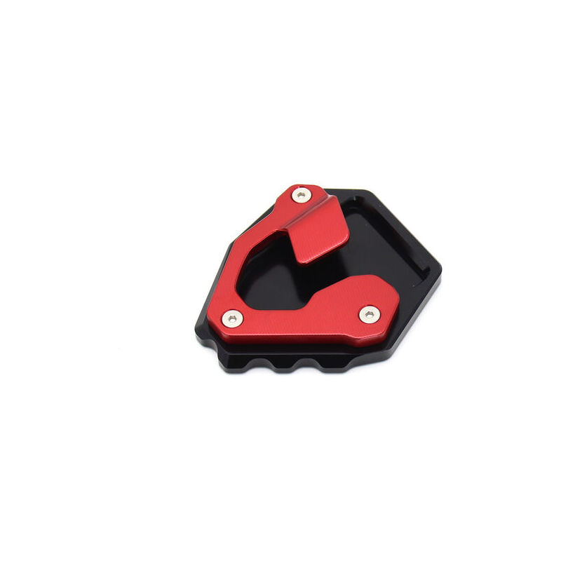 foto del prodotto zvd motorcycle foot kickstand extension plate bracket for honda crf1000l africa twin 2016 2019 red