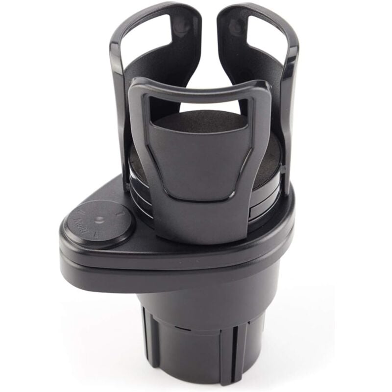 foto del prodotto zvd multi functional car drinks holder dual degree adjustable bottle holder black 