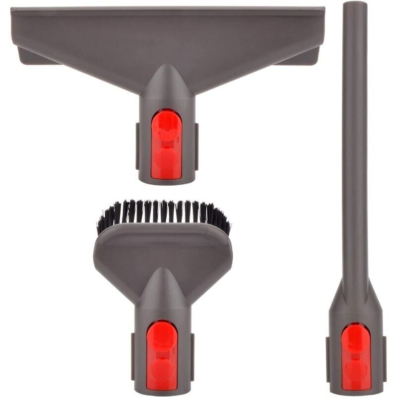 foto del prodotto zvd nozzle brush accessories kit for dyson v7 v8 v10 v11 sv10 sv11 vacuum cleaner, quick release cleaning tool kit for home and car 3 in 1 