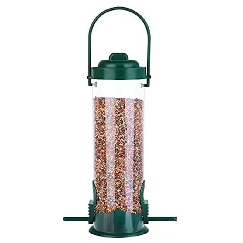 foto del prodotto zvd outdoor bird feeder, bird feeder, hanging bird feeder with lid, waterproof seed feeders for wild birds outdoors garden