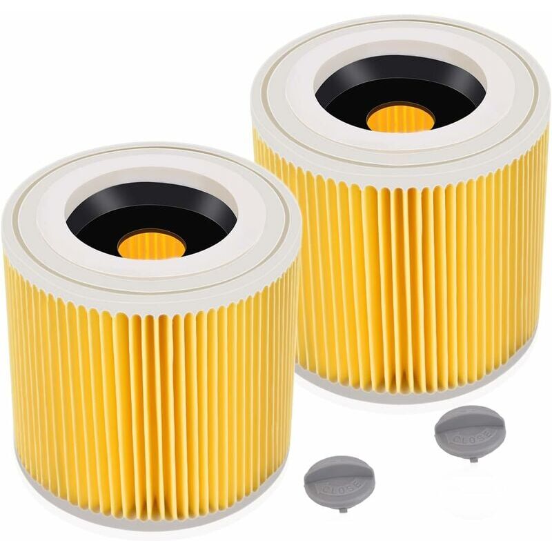 immagine 0 del prodotto zvd pack cartridge filter for k rcher wd3 premium, wd2, wd3, wd3p, mv2, mv3 wd3 filter replacement filter for k rcher vacuum cleaner