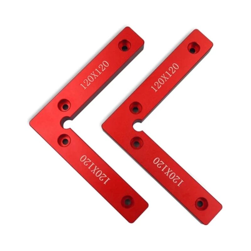 foto del prodotto zvd pezzi in alluminio 90 gradi posizionamento di precisione l quadrati blocco righello di posizionamento 120mm