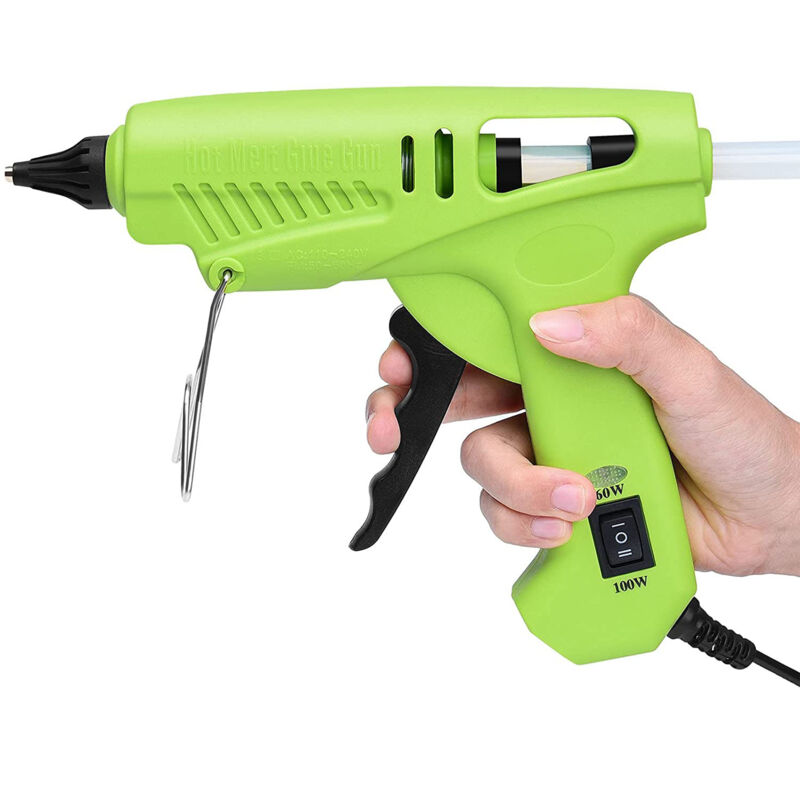 foto del prodotto zvd pistola per colla a caldo da 60 w, strumento in silicone per fai da te, casa, ufficio, riparazione, decorazione