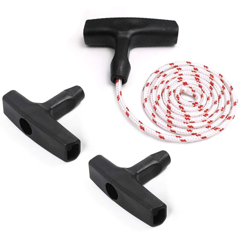 foto del prodotto zvd poign e de d marreur pour tondeuse gazon corde de d marreur avec 3 pi ces de cordons de poign e accessoires pour tondeuse gazon 