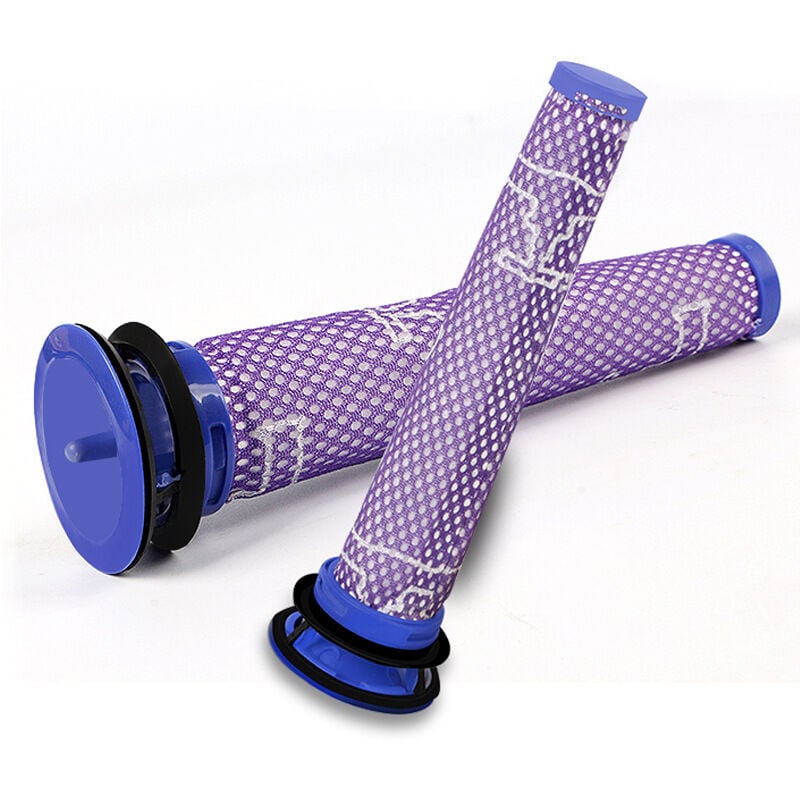 foto del prodotto zvd prefiltro di ricambio e filtro hepa per dyson v6 v7 v8 kit filtro di ricambio 2 pezzi 