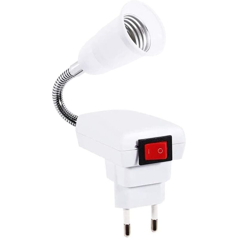 foto del prodotto zvd presa wireless e27 con interruttore regolabile a 360 gradi ufficio, camera da letto