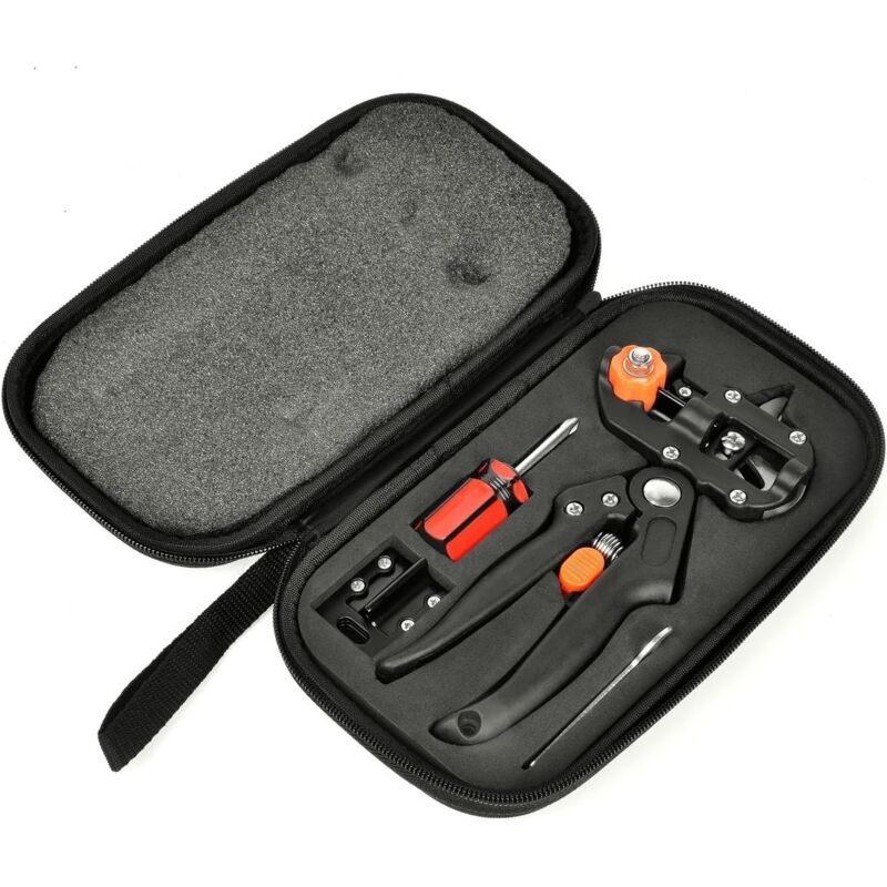 foto del prodotto zvd professional pruner pruning garden tools automatic tool with black carrying case