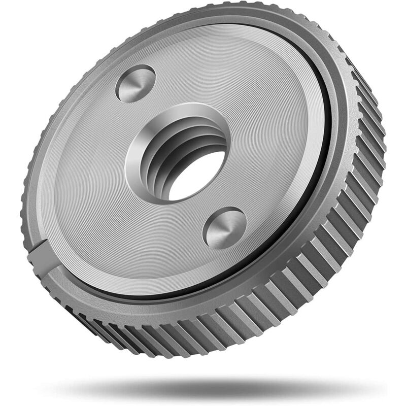 foto del prodotto zvd quick release nut sds clic m14, for all angle grinders aeg, black decker, dewalt, flex, hitachi, metabo, makita etc.