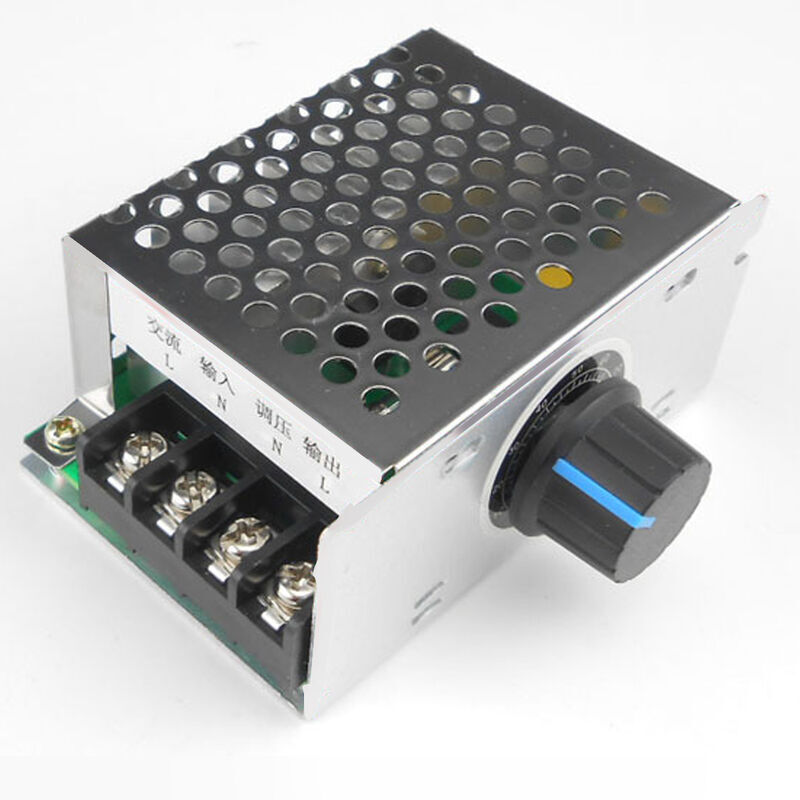 foto del prodotto zvd regolatore motore monofase 220 v ca, regolatore velocit motore ventola, dimmer e regolatore temperatura tiristore.