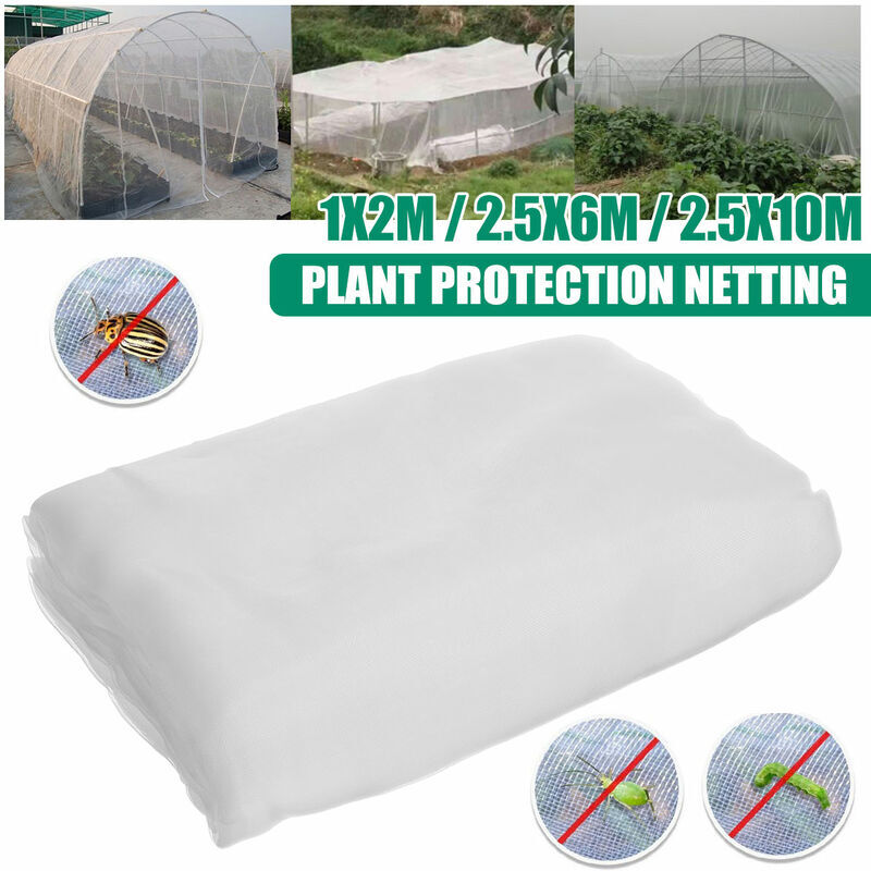 foto del prodotto zvd rete anti uccelli per proteggere piante, ortaggi e frutta nello stagno maglia fine, 3 misure 2,5 m x 10 m 