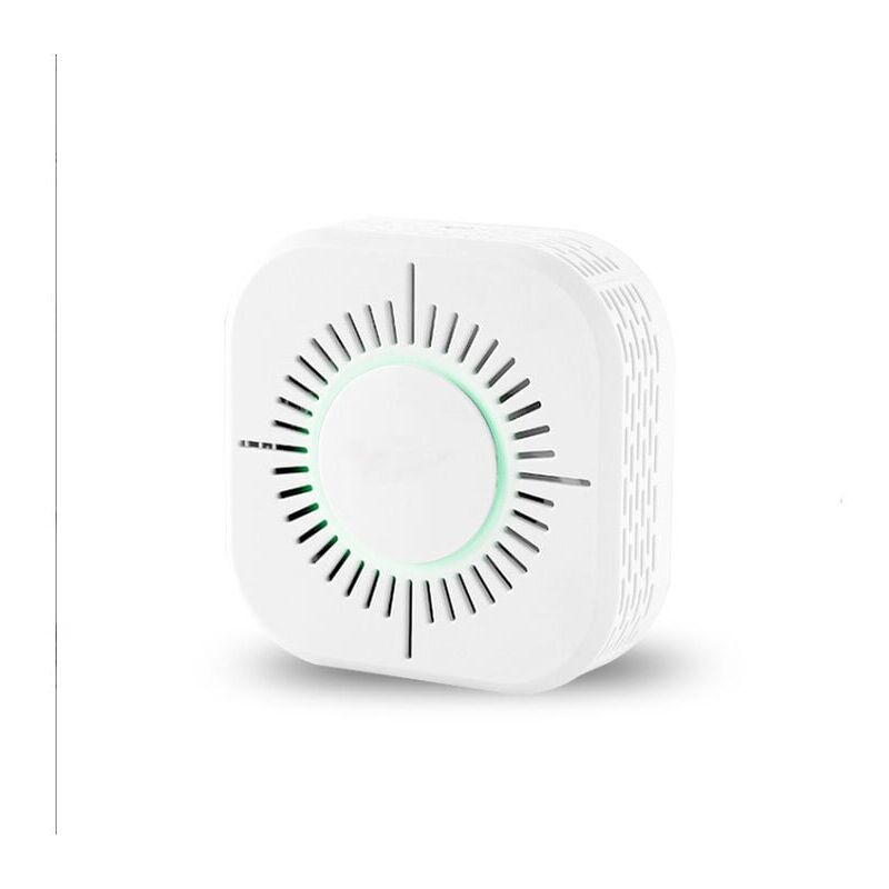 foto del prodotto zvd rilevatore di fumo intelligente per casa, commerciale, allarme antincendio wireless, sensore antincendio, rilevatore di fumo a 360 , senza