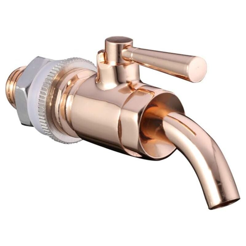 foto del prodotto zvd rubinetto per barile in metallo da 12 mm per barile di vino in legno pratico distributore di bevande colore casuale 