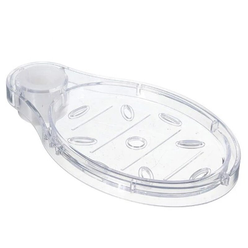 foto del prodotto zvd scatola di sapone in plastica porta sapone per doccia trasparente, portaoggetti 1 pz 22mm