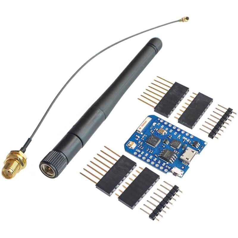 foto del prodotto zvd scheda di sviluppo wifi esp8266ex con antenna esterna 4 mb antenna seriale