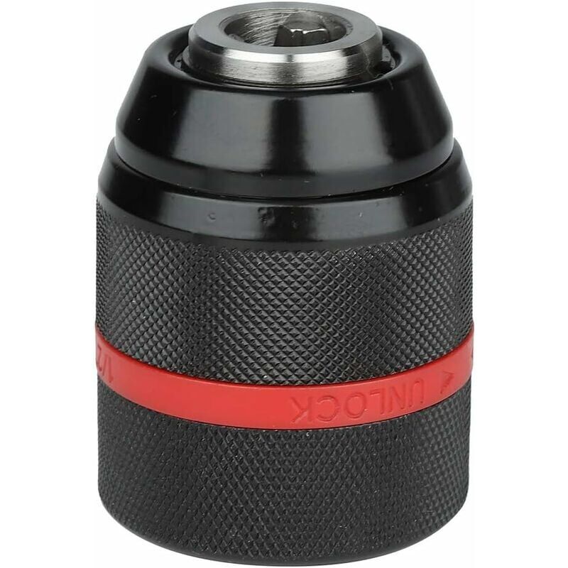 foto del prodotto zvd self tightening drill chuck, keyless hand drill chuck, 13mm multi quick change keyless universal chuck mount, multi purpose hand drill chuck