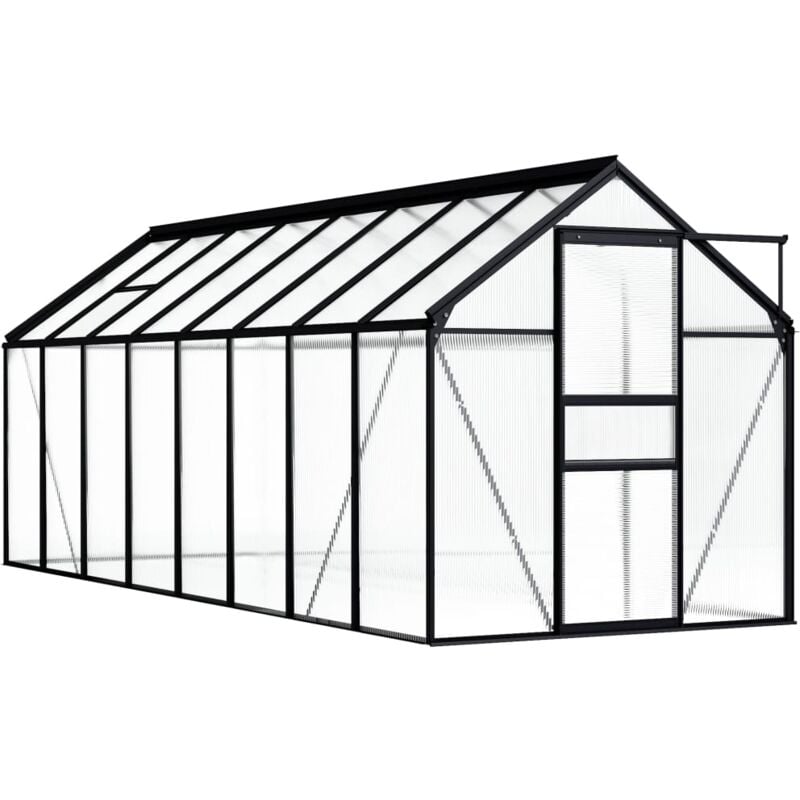 foto del prodotto zvd serre alluminio antracite 9,31 m2