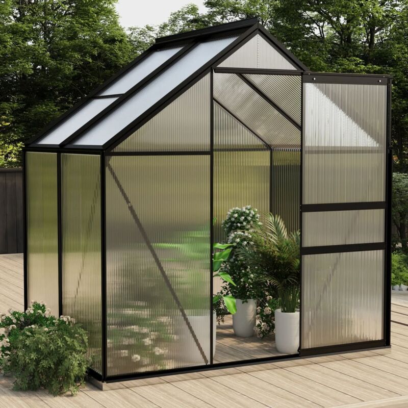 foto del prodotto zvd serre antracite alluminio superficie 2,47 m2