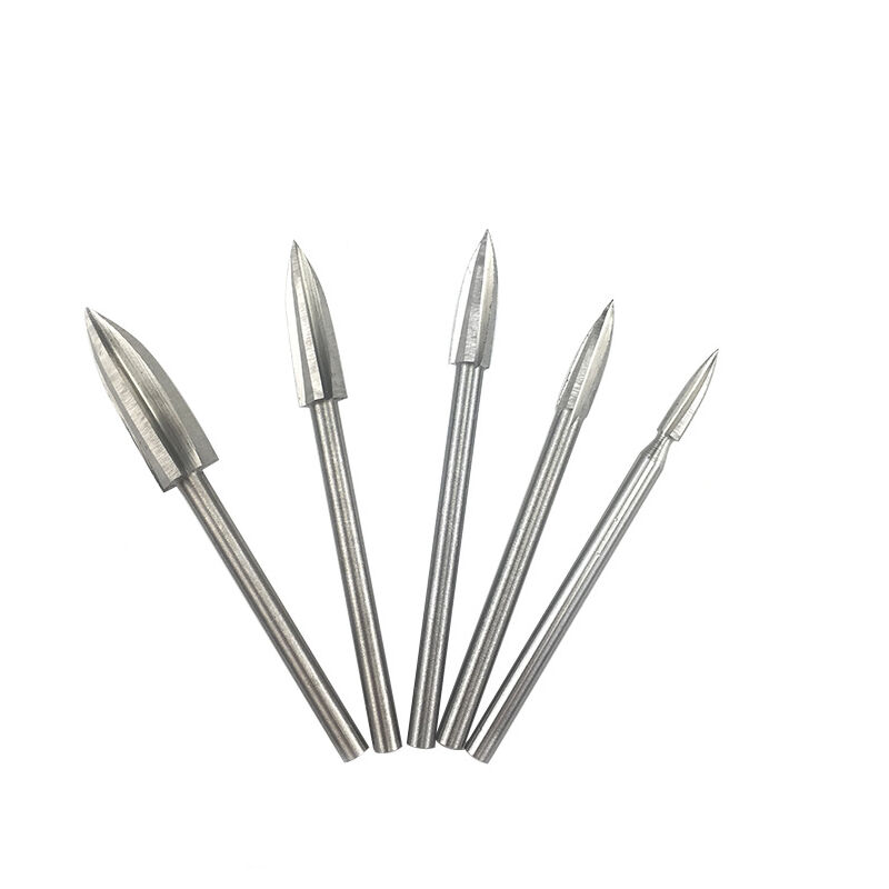 foto del prodotto zvd set di 5 utensili per intaglio del legno e punte per intaglio