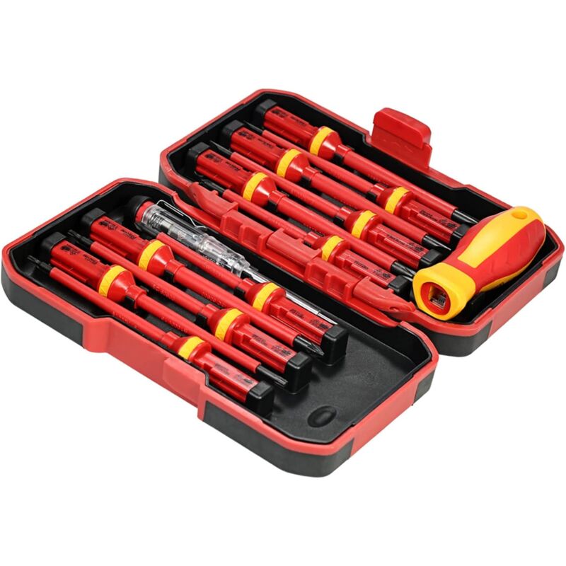 foto del prodotto zvd set di cacciaviti isolati da 13 pezzi da 1000 v strumenti per riparazioni elettriche