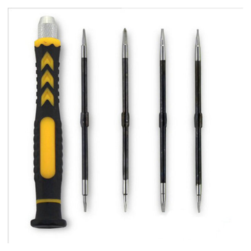 foto del prodotto zvd set di cacciaviti per la riparazione degli occhiali cacciavite magnetico 8 in 1 e pinzette, mini cacciavite multifunzione