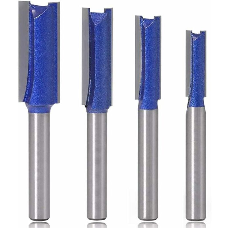foto del prodotto zvd set di punte per fresatrici dritte a doppio flauto in carburo di tungsteno di qualit industriale punte per fresatrici per legno con gambo da