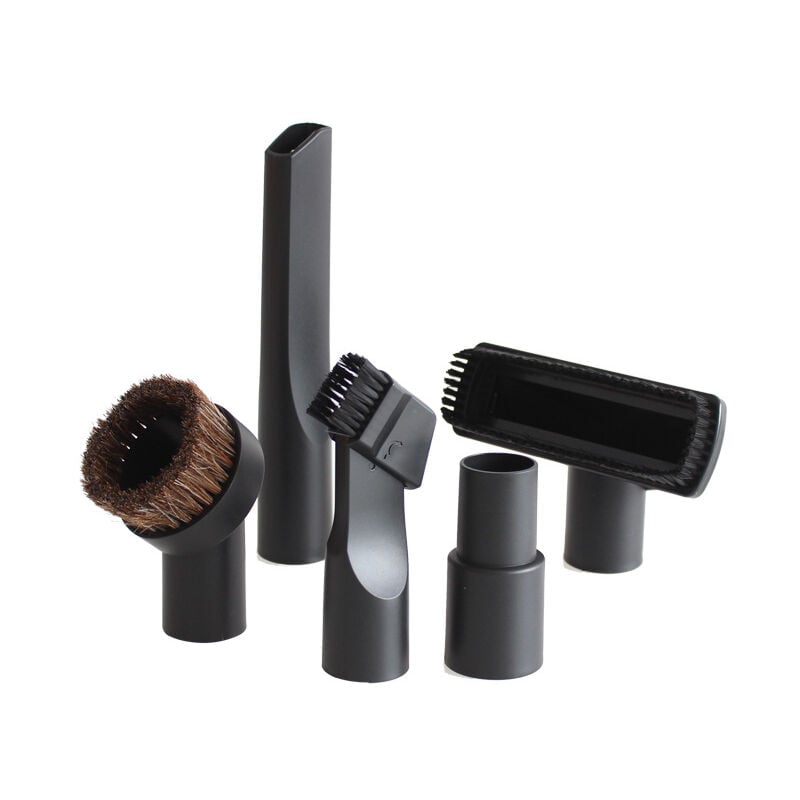 foto del prodotto zvd set of 5 accessories for vacuum cleaner 32 35 mm additional nozzle kit cleaning brush brushes and nozzles nozzle nozzle short nozzle mini tool