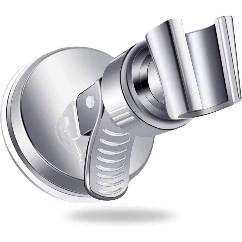 foto del prodotto zvd shower head holder, suction cup handheld shower holder, wall mount shower head, universal replaceable shower slider bracket 