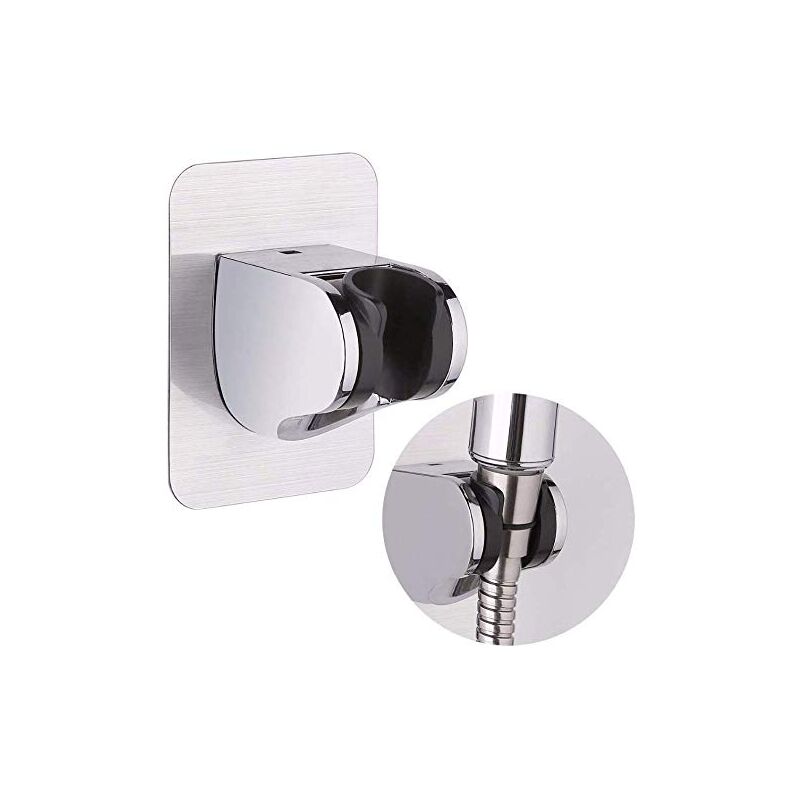 foto del prodotto zvd shower holder 1pcs suction cup shower head adjustable 3m self adhesive waterproof no drilling bathroom accessories