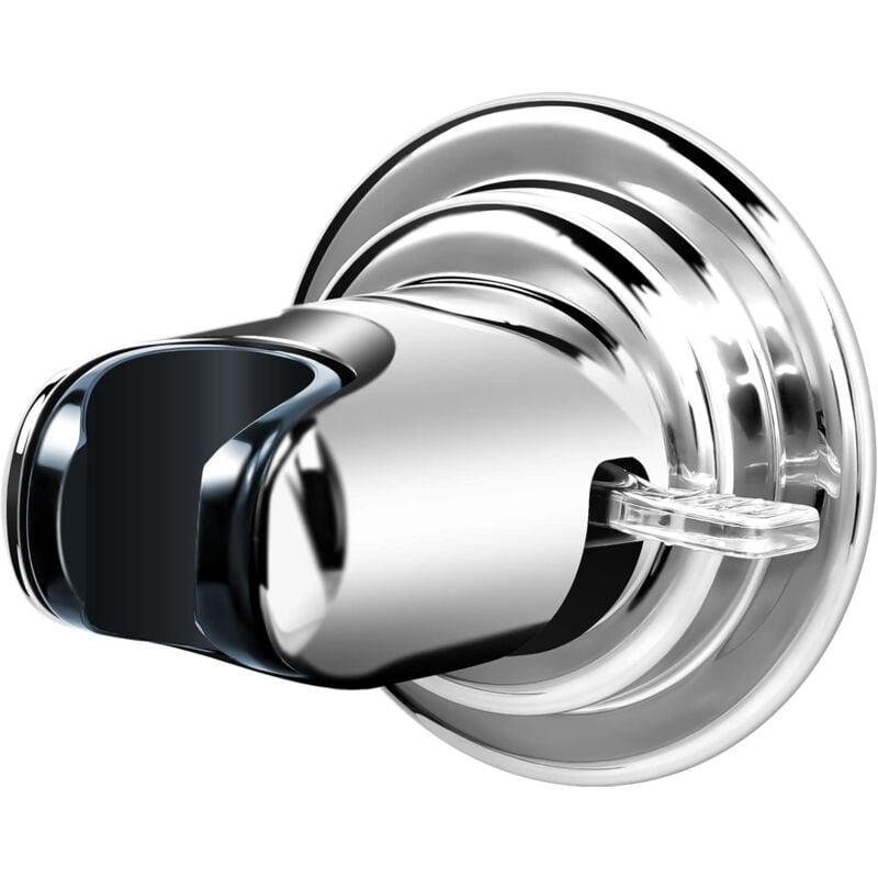 foto del prodotto zvd shower holder, replaceable powerful suction cup shower head holder, universal adjustable suction cup shower holder, removable wall suction cup